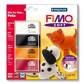Staedtler Fimo Soft Set Kits For Kids Pets 8024 34 L2