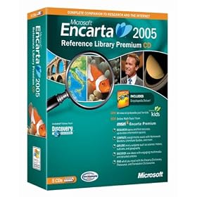 Microsoft Encarta Reference Library Premium 2005 CD [OLD VERSION]