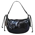 Carlos Falchi for Target&reg; Small Hobo - Black Solid