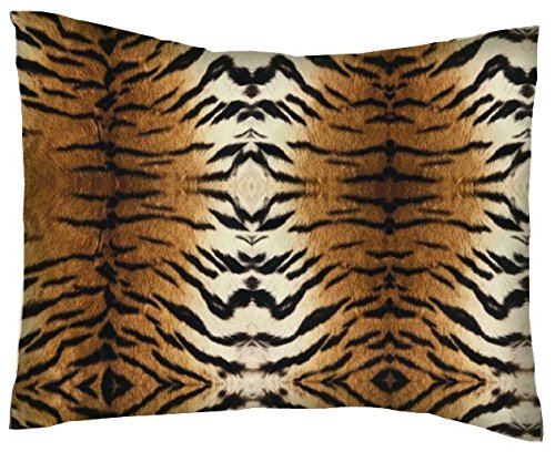 SheetWorld Crib / Toddler Percale Baby Pillow Case - Percale Pillow Cases - Tiger - Made In USA