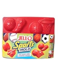 Kitchen: Jell-O Jigglers Sports Mold with Soccer Football Basketball Baseball - Kraft Foods Group Inc