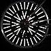 12pcs Bicycle Wheel Spoke Reflector Reflective Mount Clip Tube Warning Strip