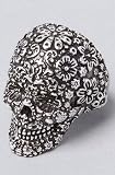 Disney Couture Jewelry The Pirates Glamour Skull Ring in Silver,Jewelry for Women
