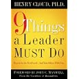 9 Things A Leader Must Do (Henry Cloud)