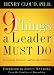 9 Things a Leader Must Do: How to Go to the Next Level--And Take Others With You