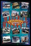Monster Garage Collage Discovery Channel Art Framed Poster Print - 24 X 36