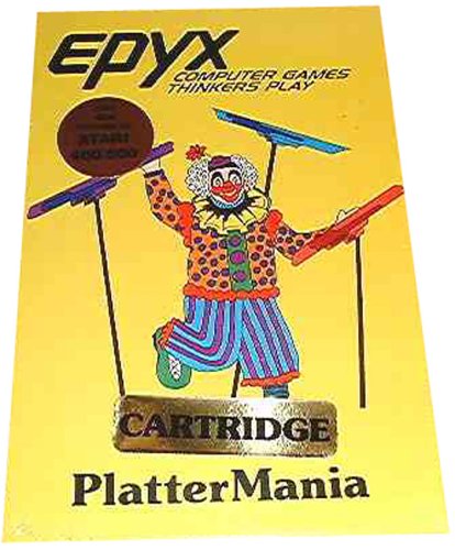 Childrens Toyshop  Video Games : Platter Mania ( Atari 800 )