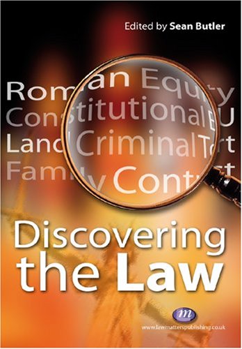 City Travel Guides Discounted  Books : Discovering the Law (Student Guides to University Entrance)