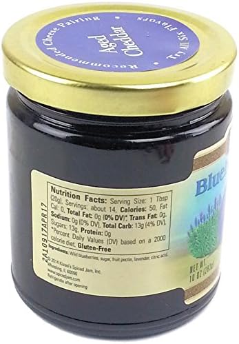 Blueberry Lavender Spiced Jam (4 pack)