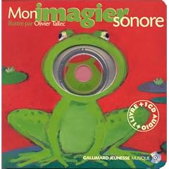 Mon imagier sonore (1 livre + 1 CD audio)