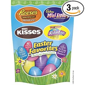 Hershey's Candy Filled Easter Egg Assortment Bag (Pack of 3) Hershey's Candy Filled Easter Egg Assortment Bag (Pack of 3)