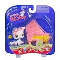 Littlest Pet Shop Pets on the Go Cat with Fancy Bed
