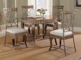 Rembrandt Faux Marble Top Dining Table
