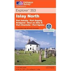 Islay North: Port Askaig, Bridgend and Port Charlotte (Explorer)