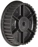 Timing Belt Pulley Lexan Polycarbonate, 3mm Pitch, 33.6mm Diameter, 6mm Bore, Single Flange, 9mm Wide Belt