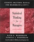 Statistical Thinking for Managers