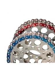 EK Chain 530 ZVX2 Quadra X-Ring Chain - 150 Links - Metallic Red , Chain Length: 150, Chain Type: 530, Color: Red, Chain Application: Offroad 903 530ZVX2-150 MET RED