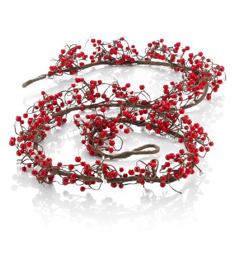 Red and White Berry Garland