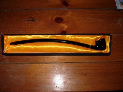 F.E.S.S. BLACK Long Churchwarden Tobacco Pipe 14