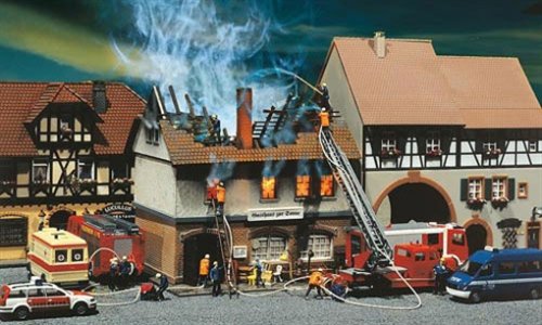 FALLER 130429 - Brandruine Gasthaus Zur Sonne\" Preisvergleich