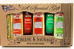 Heart of Wisconsin Cheese & Sausage Variety Pak - Perfect for Picnics