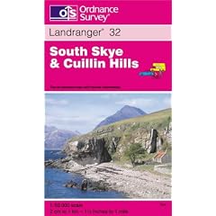 South Skye and Cuillin Hills (Landranger Maps)
