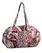 Vera Bradley Baby Bag Diaper in Very Berry Paisley