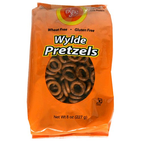 Ener-G Foods Wylde Pretzels, 8-Ounce Bags (Pack of 12)