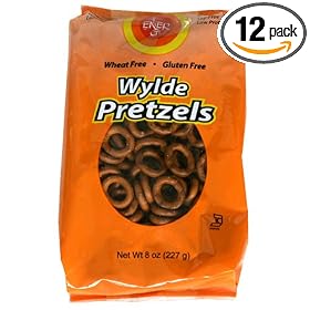Ener-G Foods Wylde Pretzels, 8-Ounce Bags (Pack of 12)