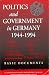 Books : Politics and Government in Germany, 1944-1994: Basic Documents