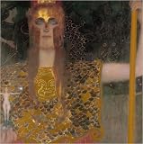 Posters: Gustav Klimt Poster Reproduction - Athene (68 x 68 cm)