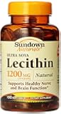 Sundown Naturals Soya Lecithin Softgels, 1200 mg, 100 Count