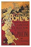 Puccini - La Boheme by a Hohenstein. Art Print Poster 19.75 inches width by 27.5 inches height. Highest Quality Art Poster Print