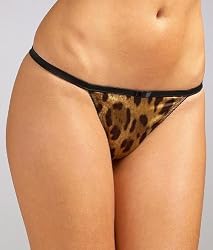 Dolce & Gabbana Orchidea Maculata Thong Panty