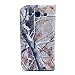 Samsung Galaxy S3 i9300 Case, Trees Camo Flip Wallet Credit ID Card Slot Holder Phone Case With Stand --Retail Package W Screen Protector --Winter