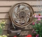 Outdoor Living : Suncast Corporation STA125B Side Tracker Wall Mount Hose Reel 125'