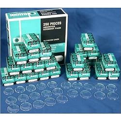 250 Watch Crystals 24 Sizes 10pc per Size