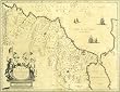 Antique Map of Africa: Morocco, 1595
