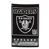 Oakland Raiders 16x24 Jacquard Golf Towel