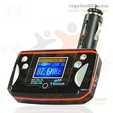 Mp3 Coche con Transmisor FM y Manos Libres Bluetooth