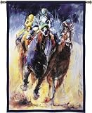 Review ArtExpression  / Batman - Artist: Deborah Norton - Fabric Size: 38.00 by 53.00 inches Wall Tapestry with hanging rods and tassels included