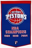 NBA Detroit Pistons Dynasty Banner