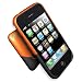 iFrogz iPhone 3G and 3GS Soft Touch Crystal Case Luxe - Orange/Black