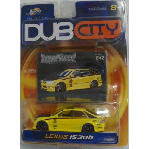 Jada Toys 1/64 Scale Diecast Dub City Import Racer Lexus Is300 No042