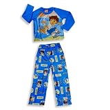 Go Diego Go by Nick Jr - Toddler Boys Long Sleeve Pajamas, Blue