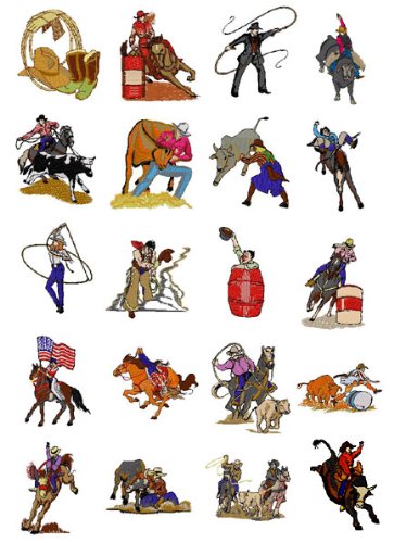 Brother PES Embroidery Machine Memory Card RODEO