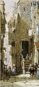 Street Scenes In Edinburgh art print 66x30 cm by Louise Rayner