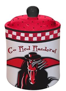Texas Tech Gameday Cookie Jar