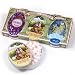 Abbaye de Flavigny Traditional Tin Anise drops 3 pack gift set: Anise, Mint, Violet