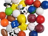 Variety Pack of 20 Assorted Stress Ball Shapes